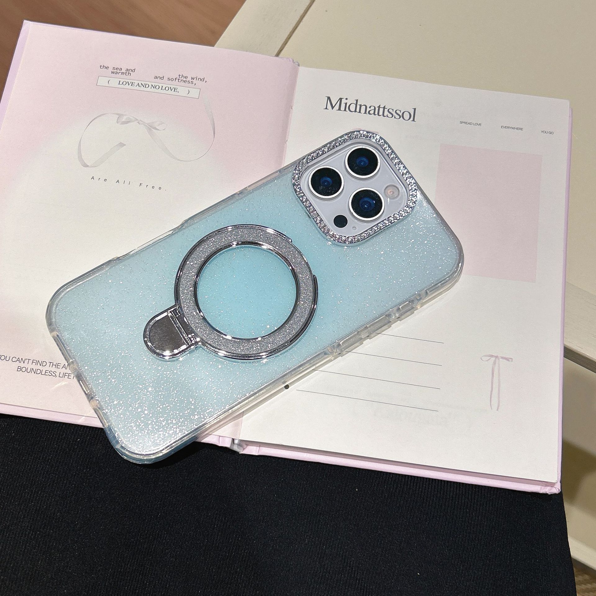 Elevate Your Style with Epoxy Gradient Glitter Mobile Phone Cases