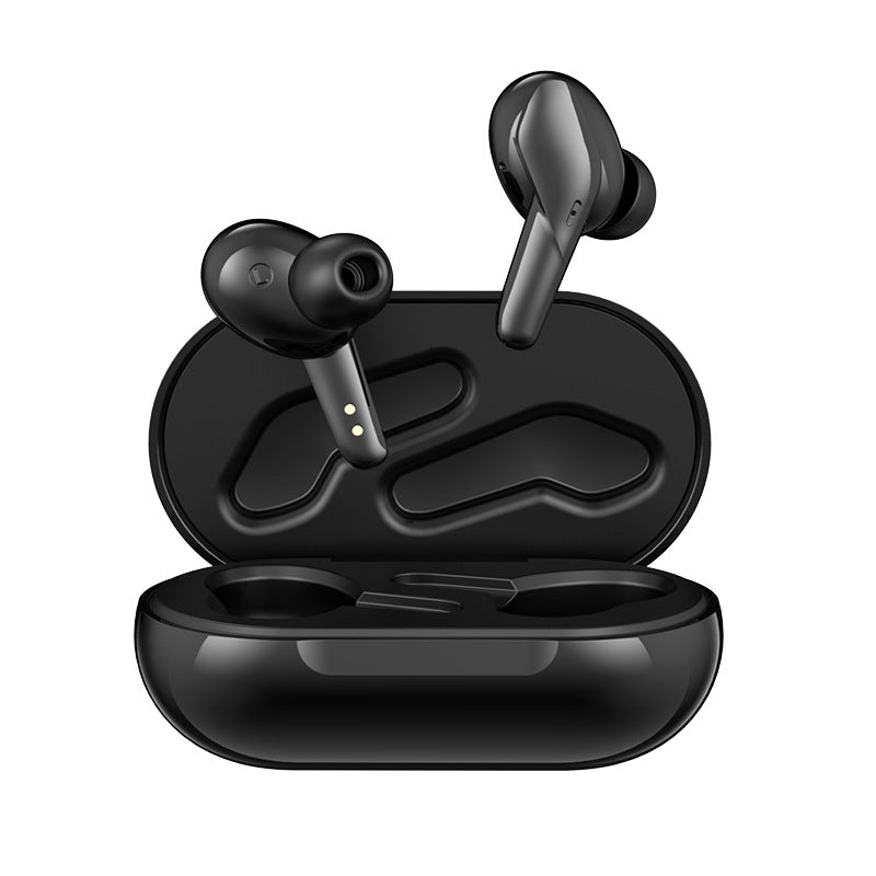 Binaural In-Ear Bluetooth Gaming Headset Black Tech