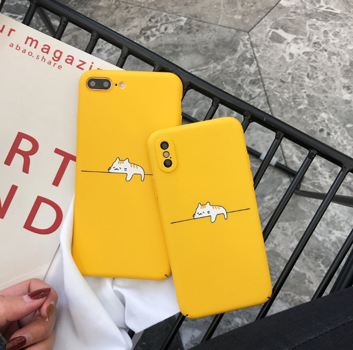Cartoon Giraffe TPU Phone Case For iPhone Models