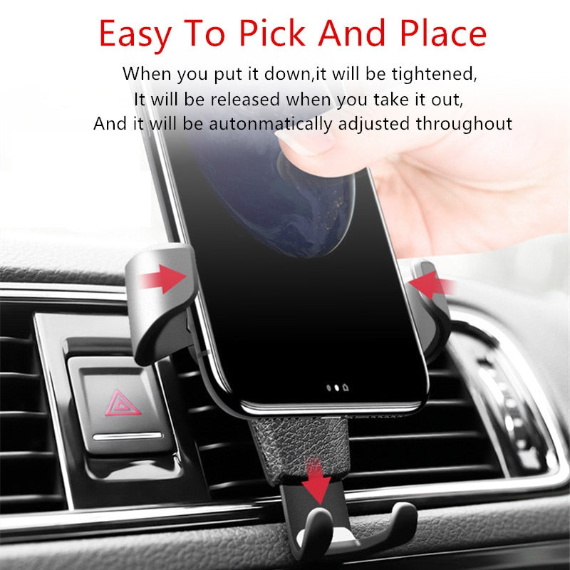 Universal Air Vent Gravity Car Phone Holder