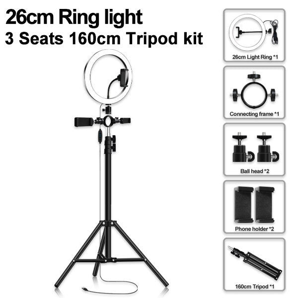 LED Tripod Fill Light For Apple Devices
