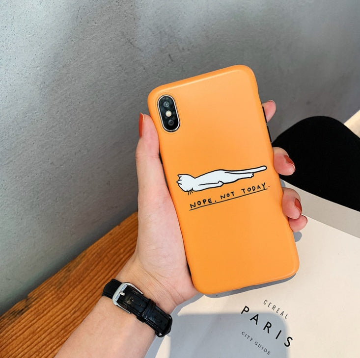 Cartoon Giraffe TPU Phone Case For iPhone Models