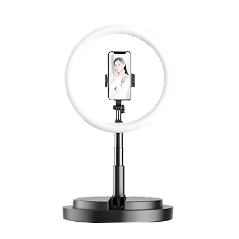 Apple Compatible 10 Inch Dimmable LED Ring Light With Tripod For Vlog And Studio Photography