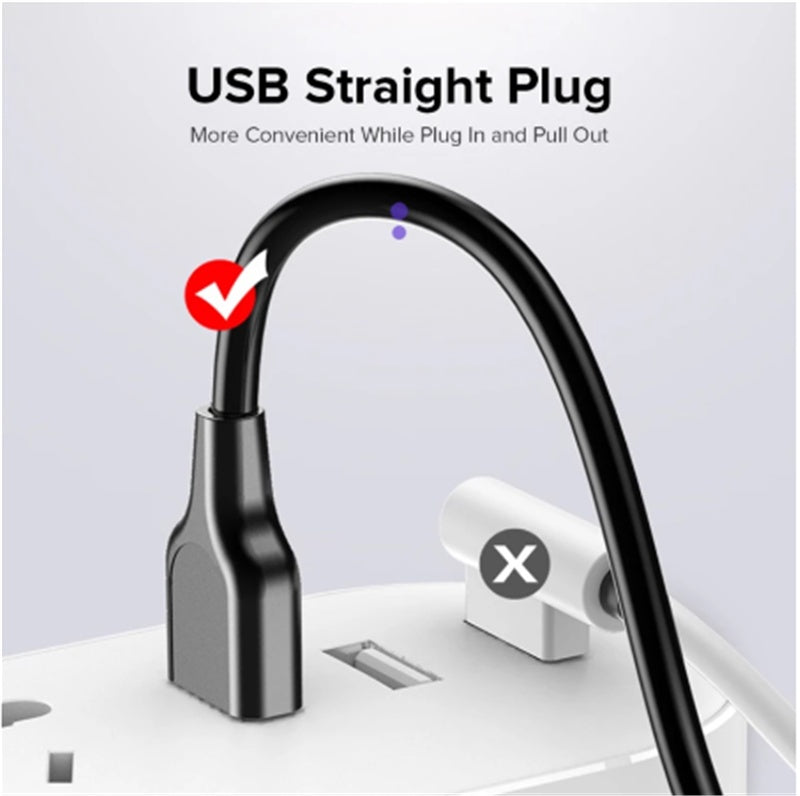 5A Fast Charging Elbow Data Cable For Mobile Phone