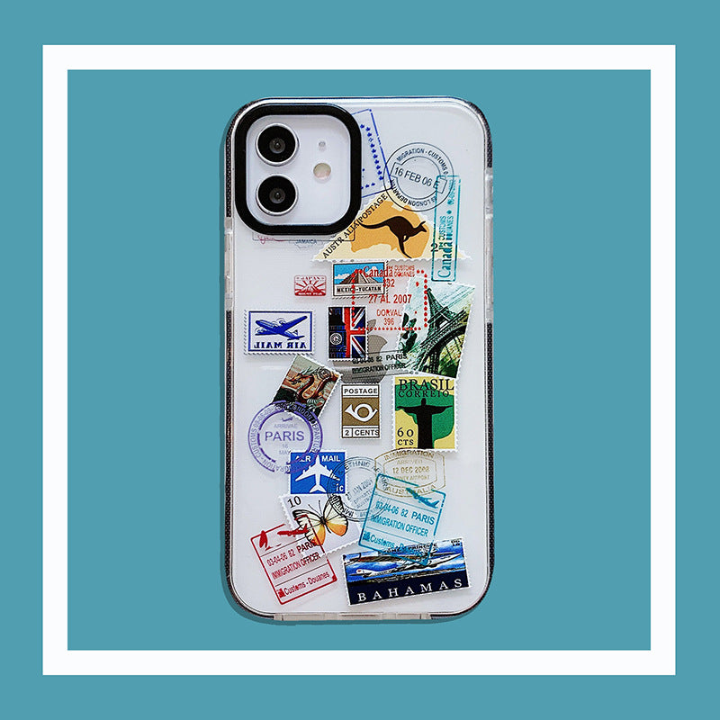 iPhone 12 Fashion World Travel Design Case