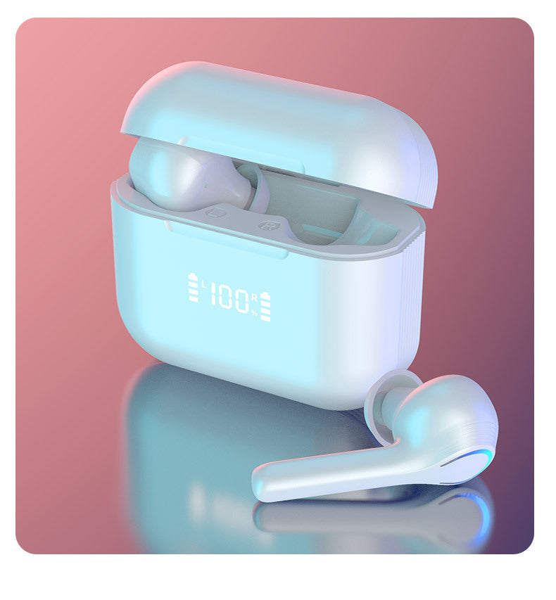 Touch Control Bluetooth Sport Wireless Earbuds With Display