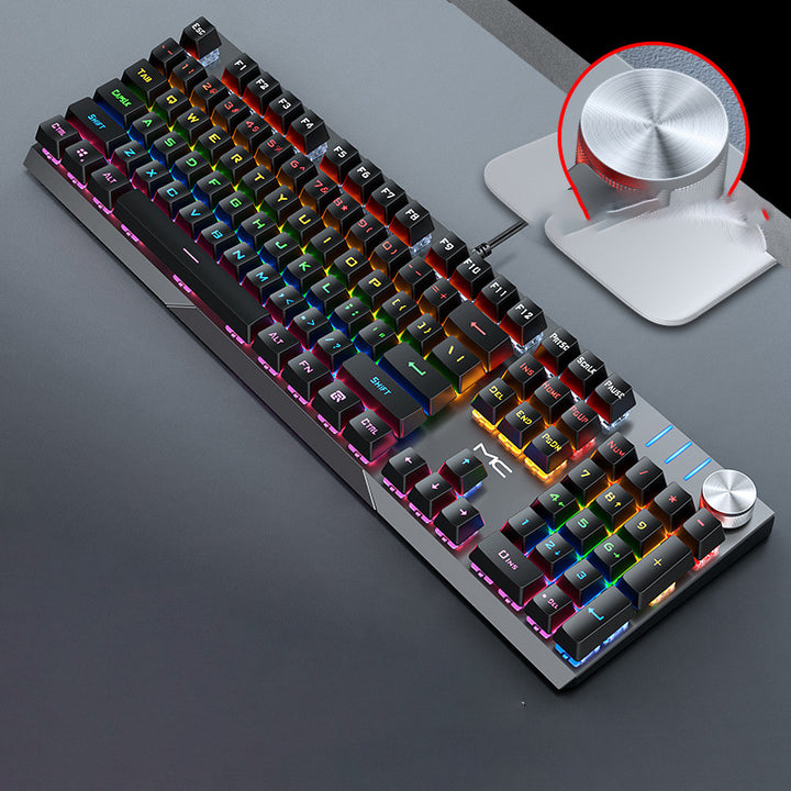 Wired Mechanical Gaming Keyboard With Multiple Switch Options