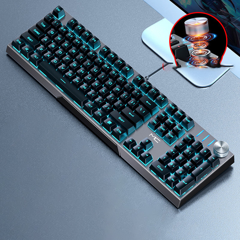 Wired Mechanical Gaming Keyboard With Multiple Switch Options