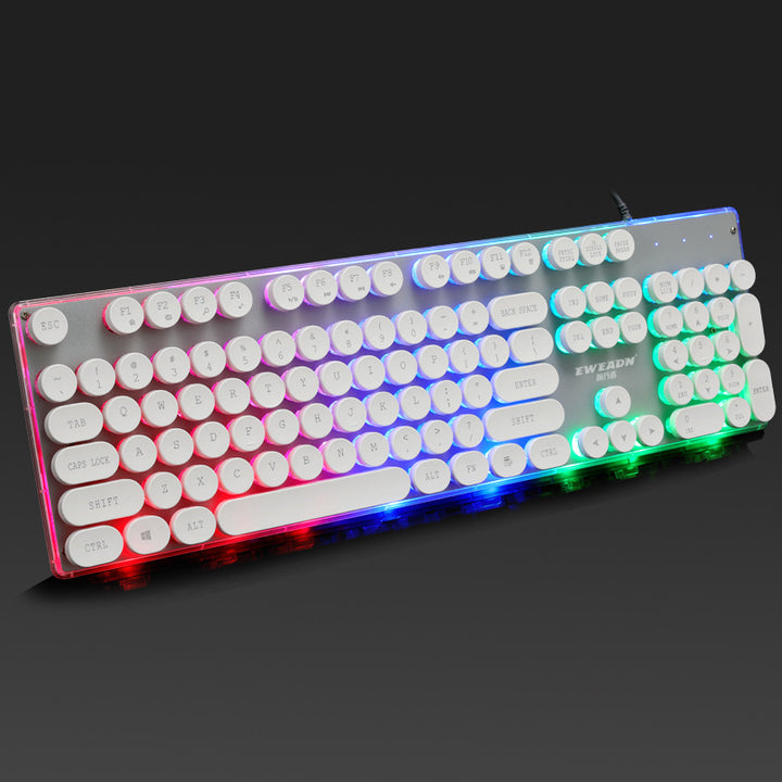 GX60 Retro Punk USB Wired Gaming Keyboard
