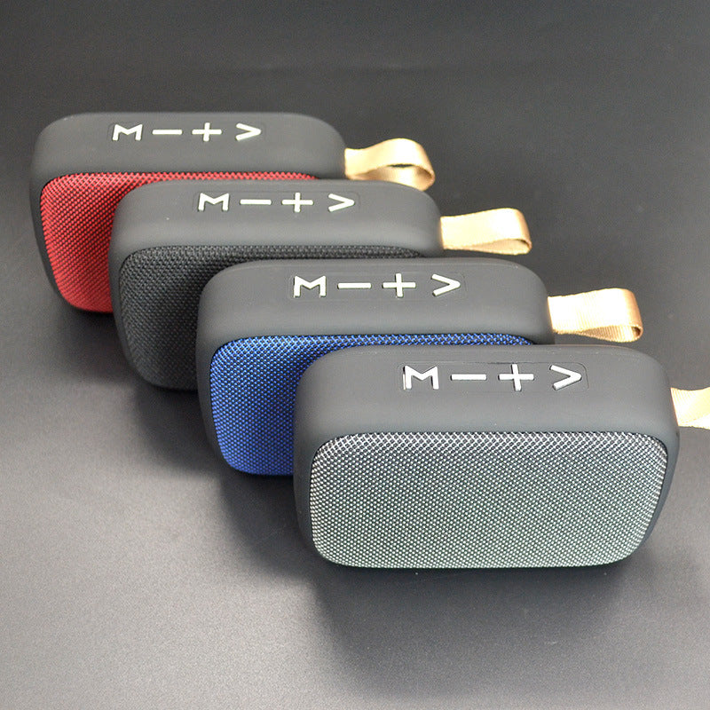 Portable Square Bluetooth Speaker With U Disk Support