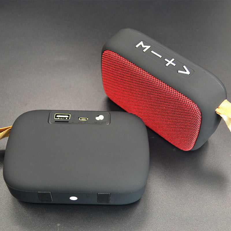 Portable Square Bluetooth Speaker With U Disk Support