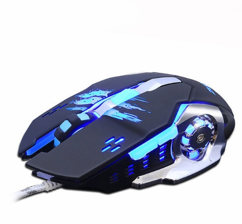 Silent Wired Gaming Mouse For Laptop And PC