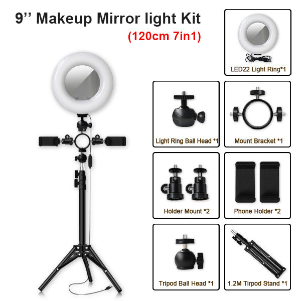 LED Tripod Fill Light For Apple Devices