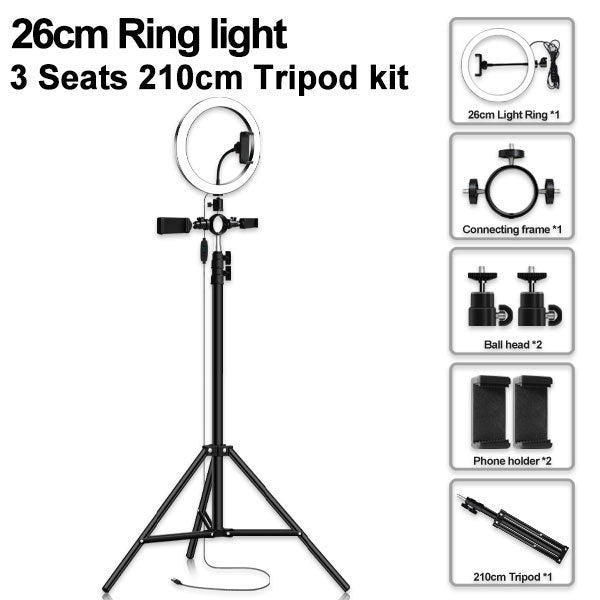 LED Tripod Fill Light For Apple Devices