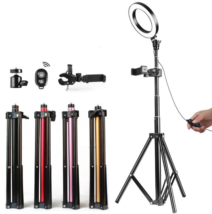 Apple Compatible Tripod Ring Light Live Beauty Light Kit