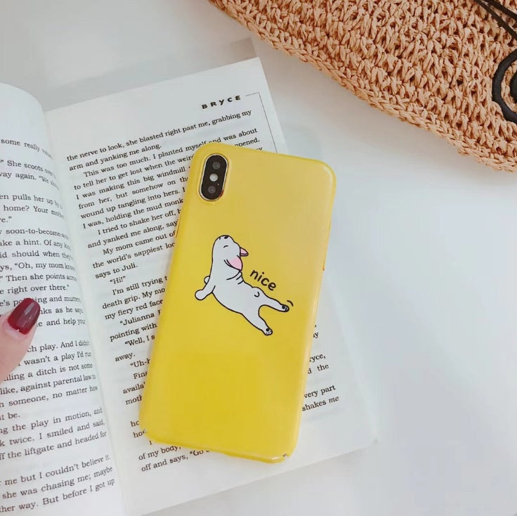 Cartoon Giraffe TPU Phone Case For iPhone Models