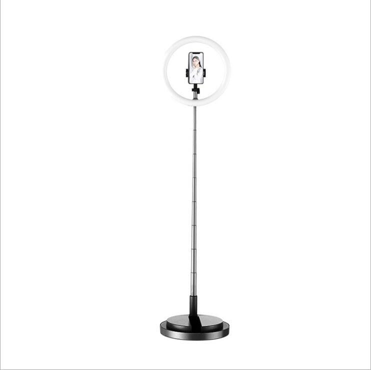 Apple Compatible 10 Inch Dimmable LED Ring Light With Tripod For Vlog And Studio Photography