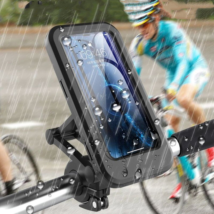 360° Waterproof Bike And Motorcycle Phone Holder GPS Mount