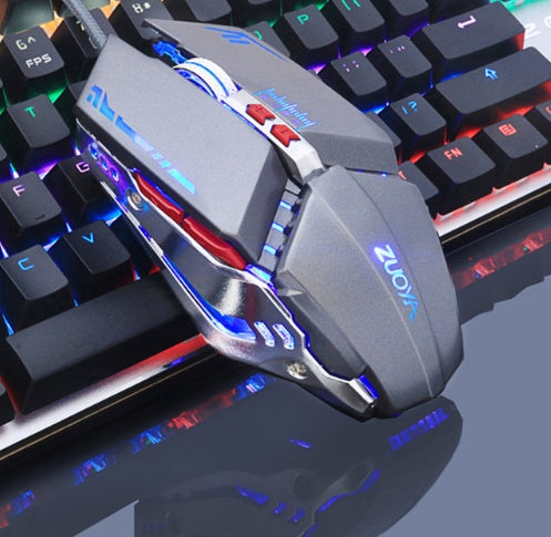 Silent Wired Gaming Mouse For Laptop And PC