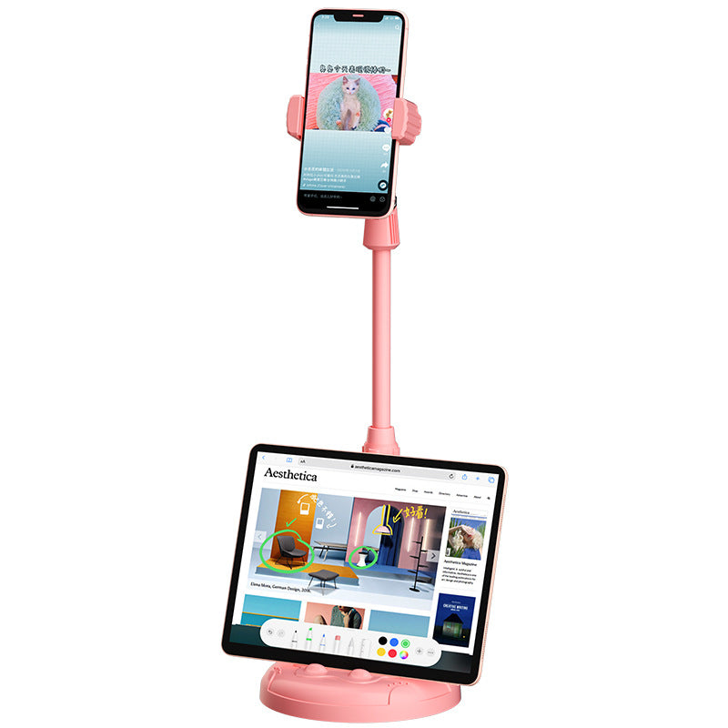 Adjustable Cat Paw Desktop Phone Holder With 360° Rotation