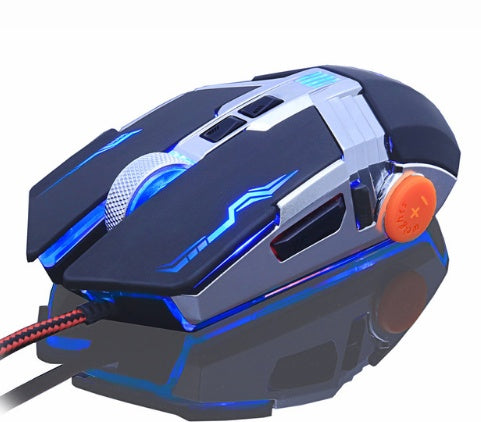 Silent Wired Gaming Mouse For Laptop And PC