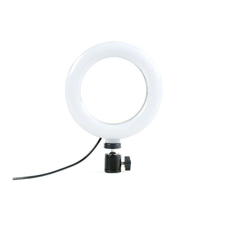 Apple Compatible Live Ring Fill Light Desktop Tripod Set