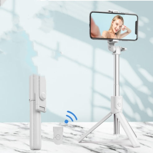 Apple Compatible Selfie Stick Tripod With Bluetooth Remote Control