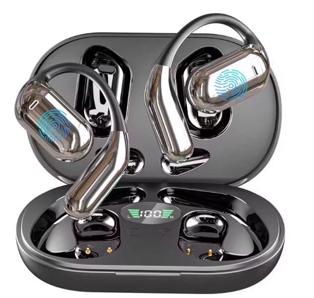 Neckband Wireless Bluetooth Noise-Canceling Earbuds