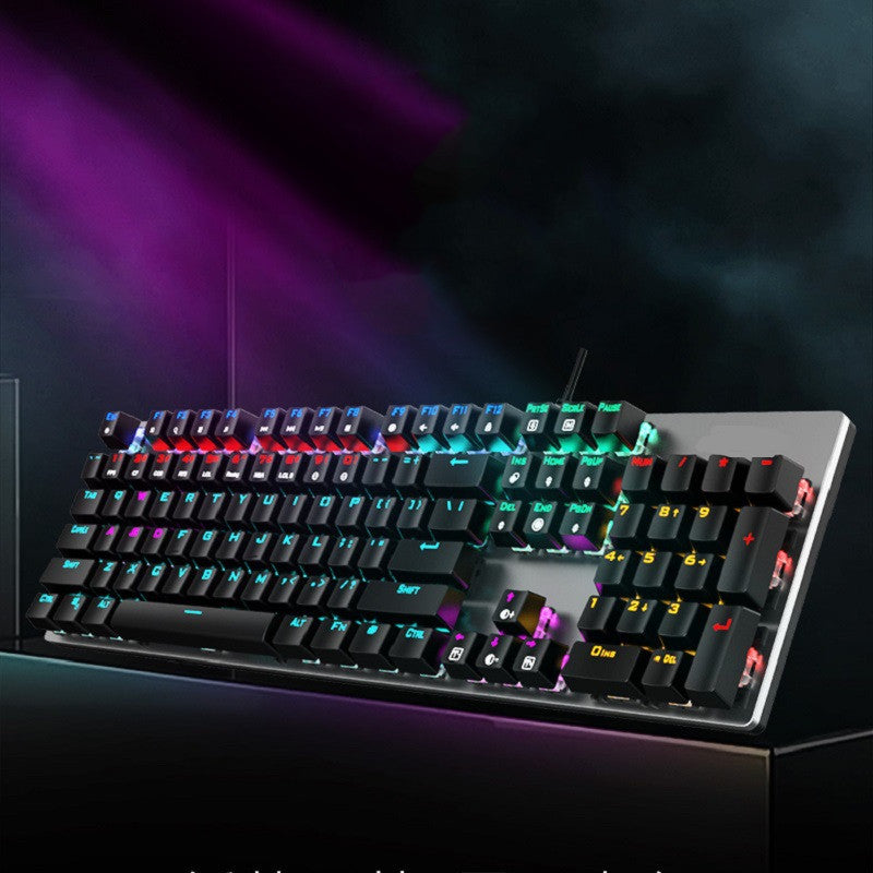 GK410 Wired Mechanical Keyboard Green Switch Desktop