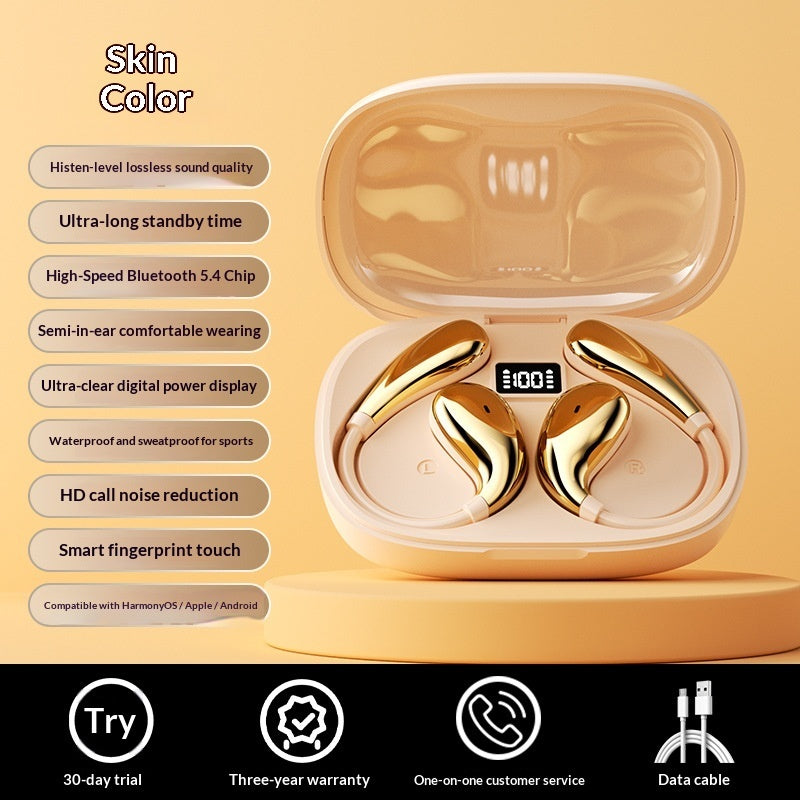 Noise-Canceling Wireless Sports Bluetooth Earbuds