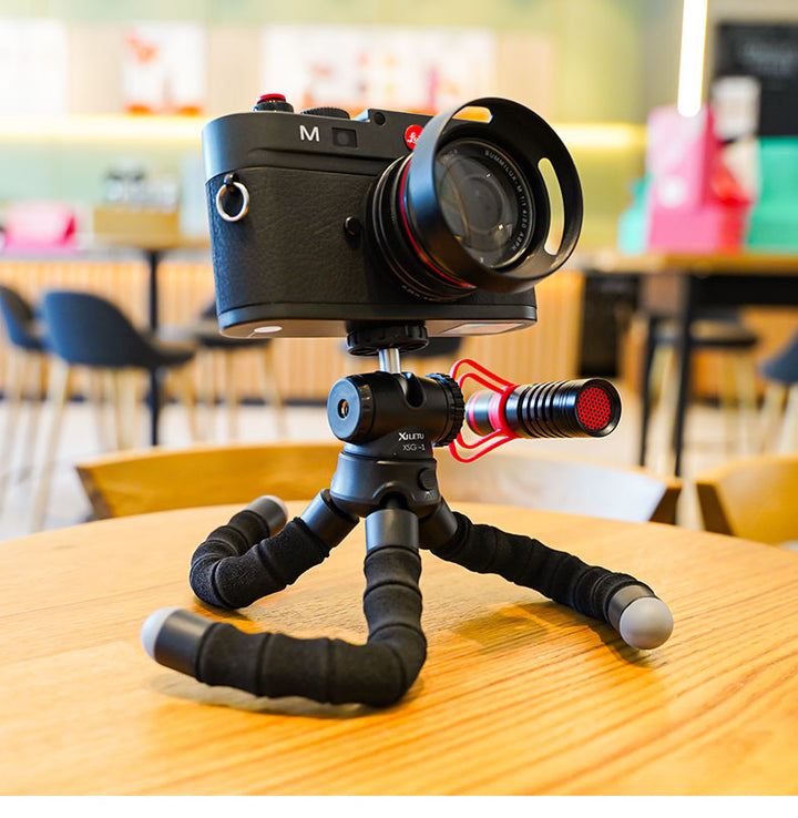 Apple Compatible Desktop Octopus Tripod With Ball Head Stand
