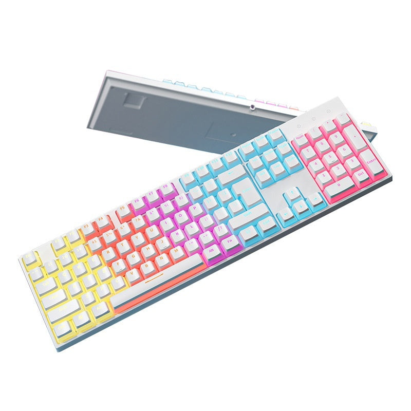 Mechanical Shaft Wired Backlit Computer Game Mechanical Keyboard