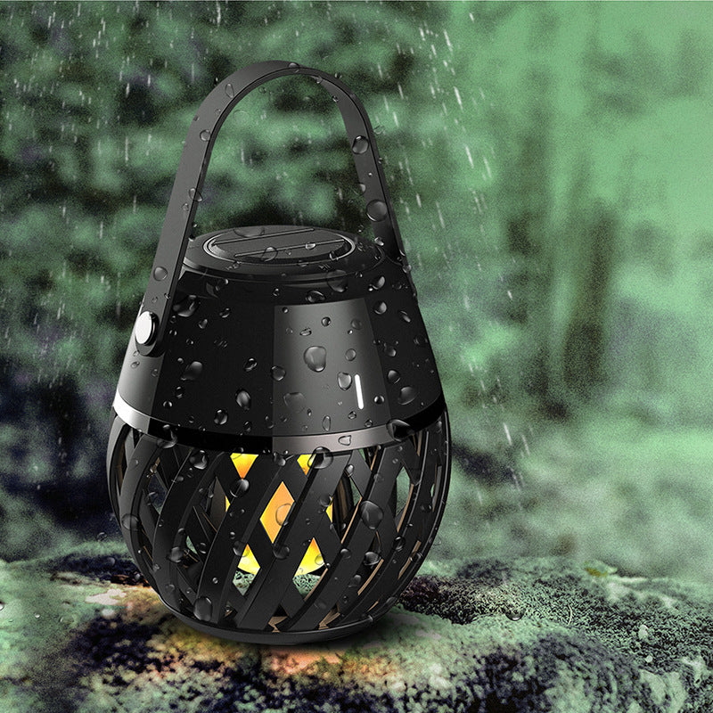 Flame Light Waterproof Bluetooth Torch Speaker