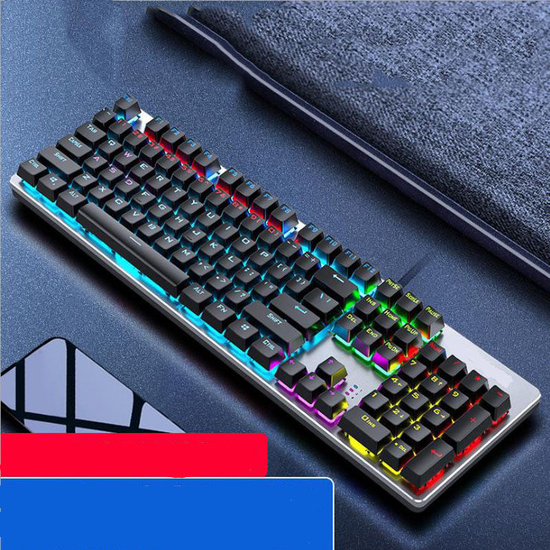 GK410 Wired Mechanical Keyboard Green Switch Desktop