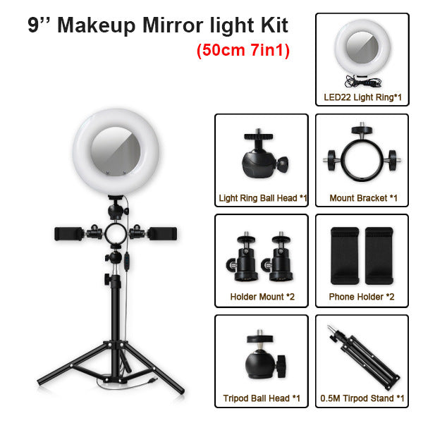 LED Tripod Fill Light For Apple Devices