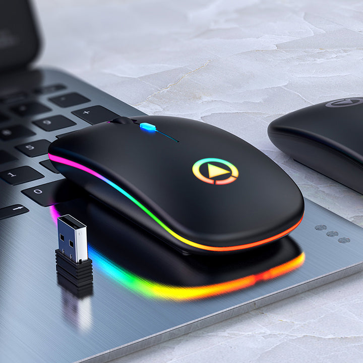 Rechargeable Silent Wireless Mouse For PC And Laptop