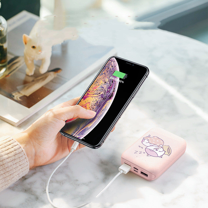 10000mAh Compact Power Bank With Dual USB Ports