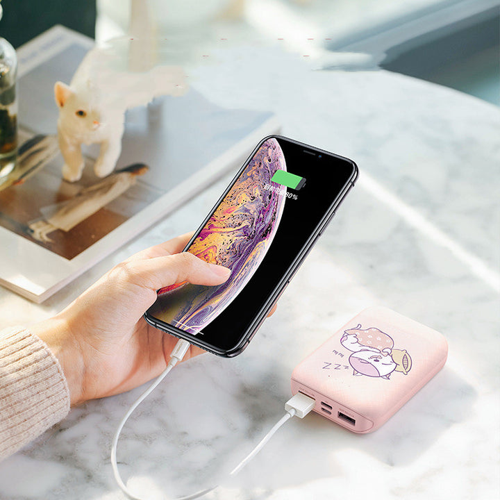 10000mAh Compact Power Bank With Dual USB Ports