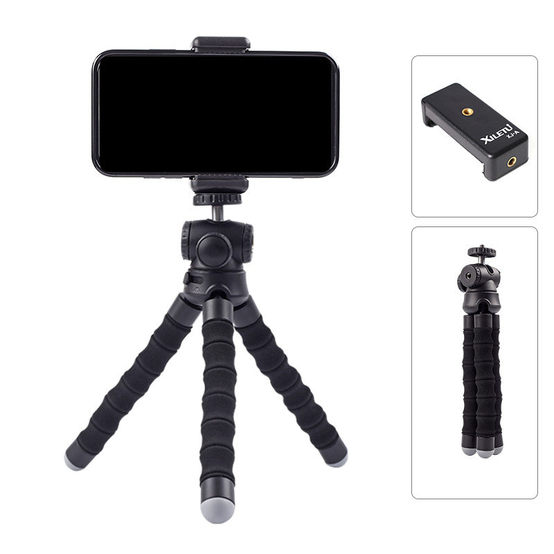 Apple Compatible Desktop Octopus Tripod With Ball Head Stand