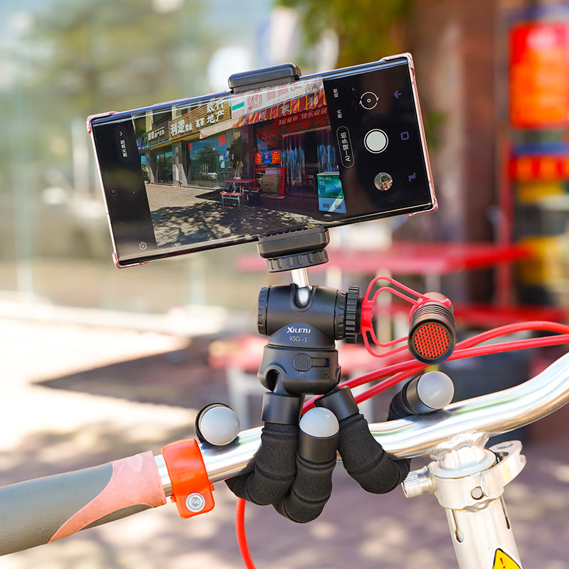 Apple Compatible Desktop Octopus Tripod With Ball Head Stand