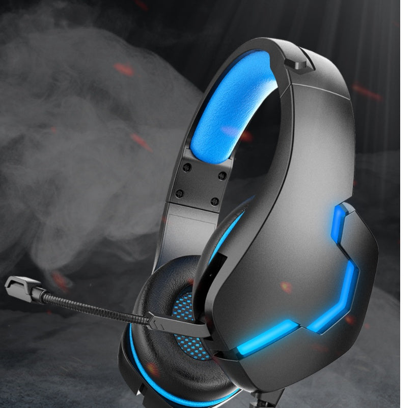 J10 Wired Gaming Headset With Mic LED Lights