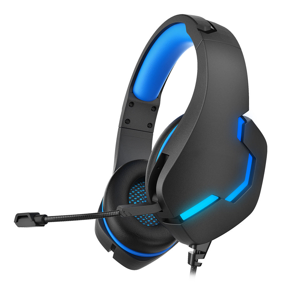 J10 Wired Gaming Headset With Mic LED Lights